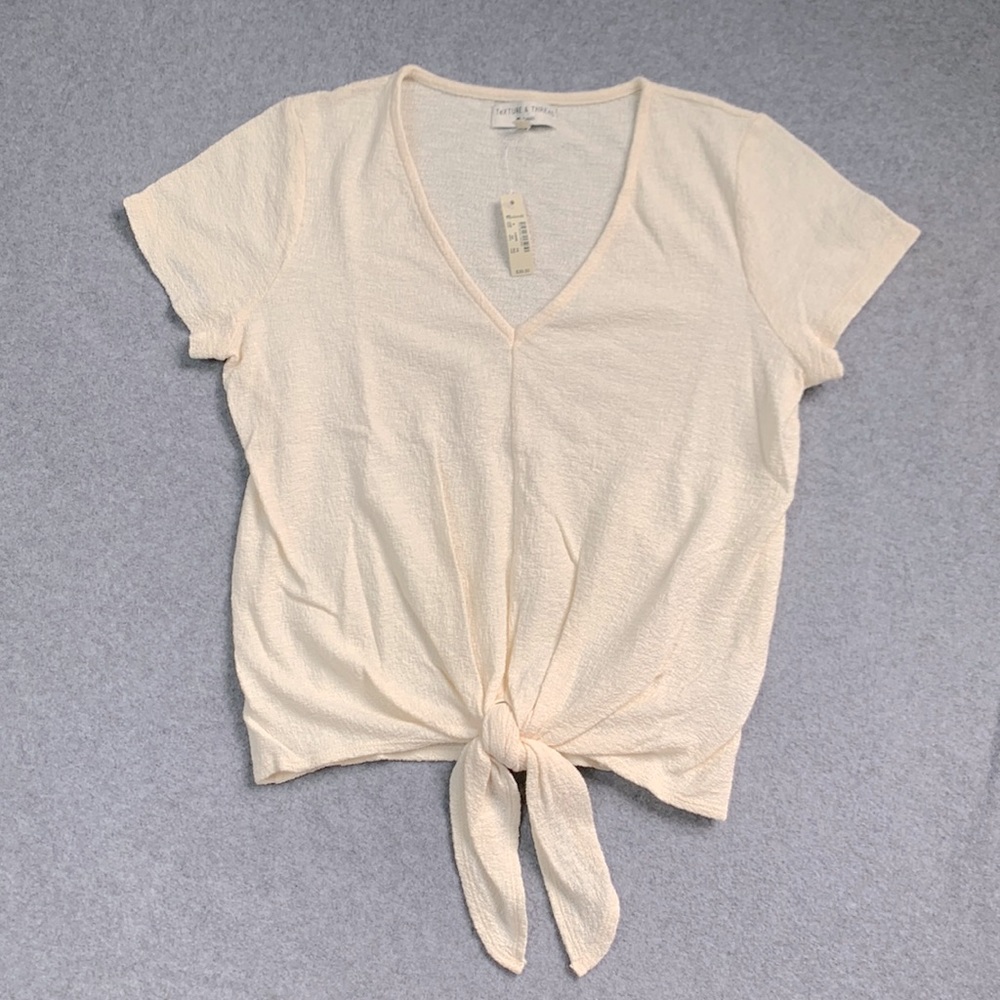 Madewell Crop Shirt